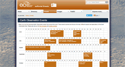 Desktop Screenshot of events.eoportal.org