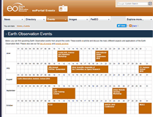 Tablet Screenshot of events.eoportal.org