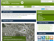 Tablet Screenshot of images.eoportal.org